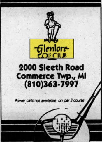 Glenlore Golf Course (Glenlore Golf Club) - Jan 17 1996 Ad (newer photo)